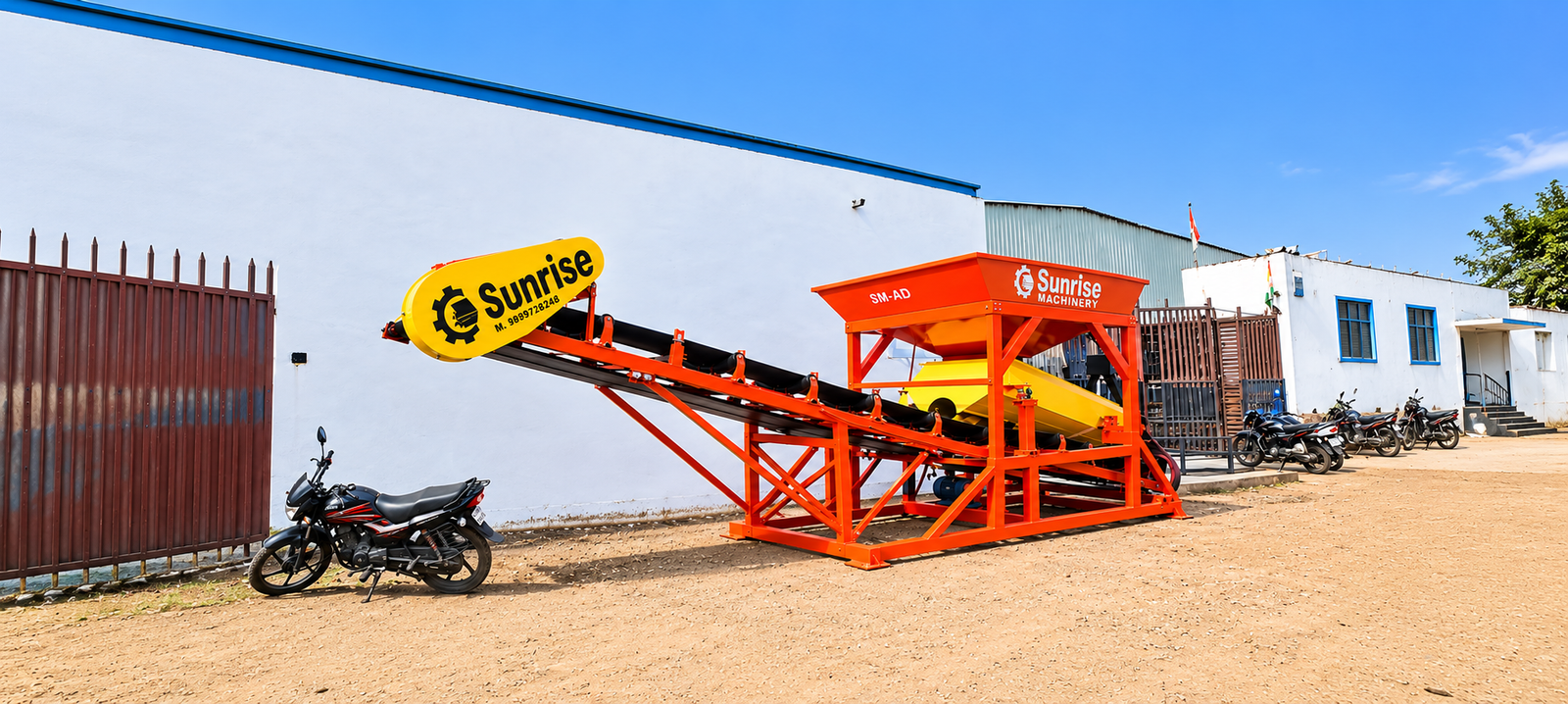 Sand screening machinery